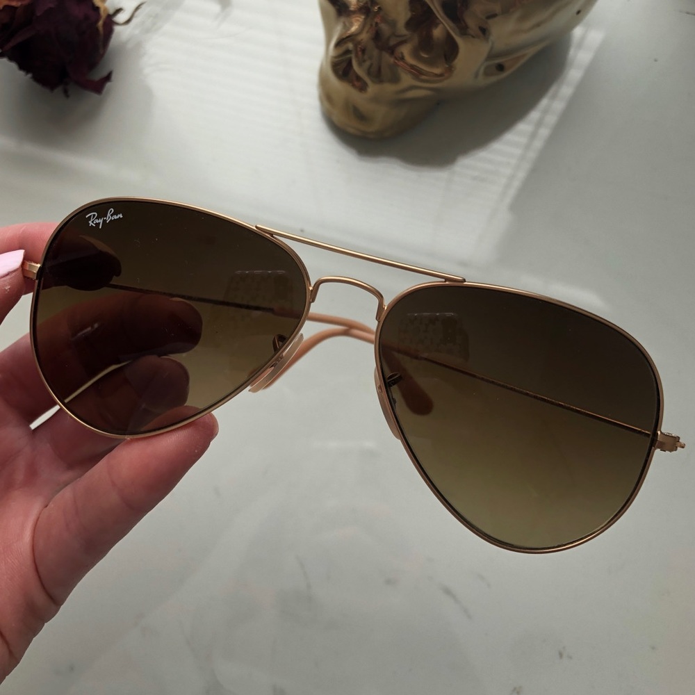 Ray-Ban aviator sunglasses